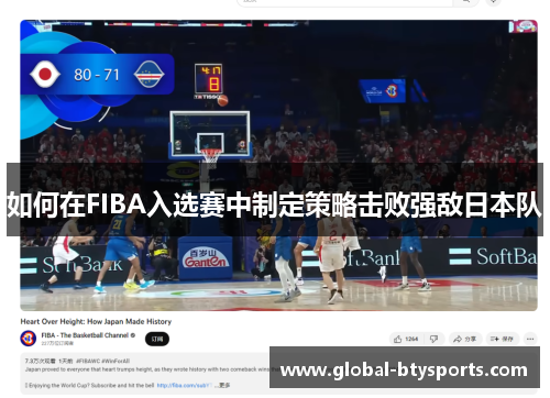 如何在FIBA入选赛中制定策略击败强敌日本队