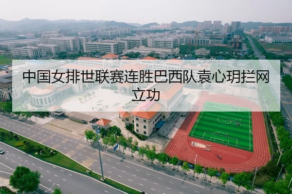 中国女排世联赛连胜巴西队袁心玥拦网立功